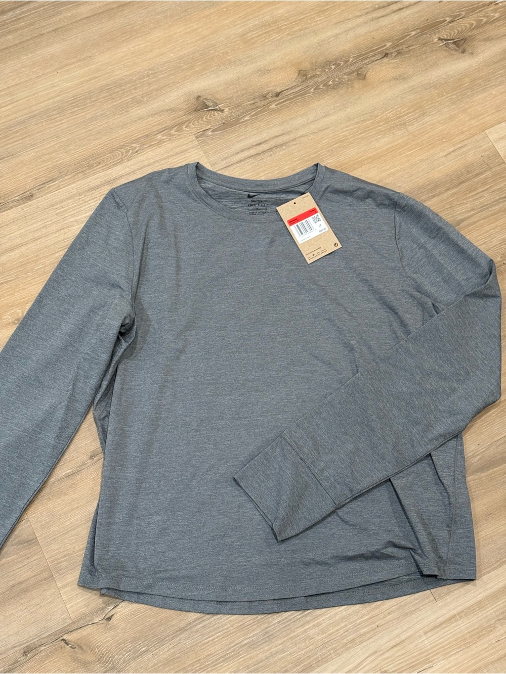 Nike Heather Gray Women's Dri-FIT Crew Shirt
